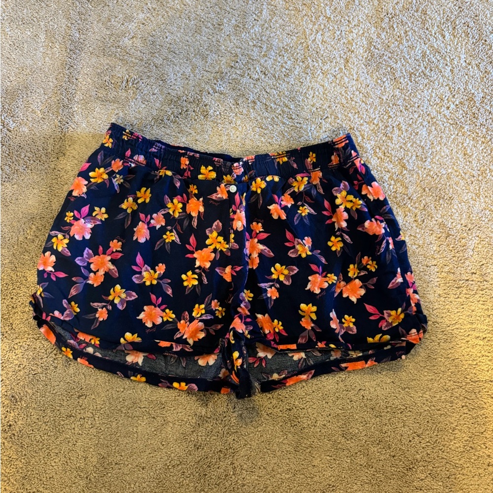 Floral Print Shorts